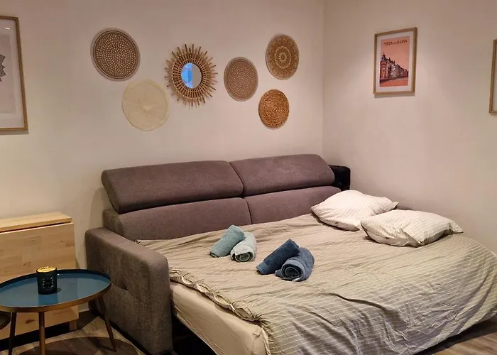 Apartment Townhouse With 50 M2 Garden Near Lille Please Note One Bedroom And A Sofa Bed